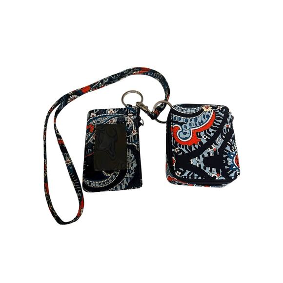 Vera Bradley Marrakesh Paisley Grand Traveler Overnight Bag w/Organizer/Lanyard - Picture 6 of 10